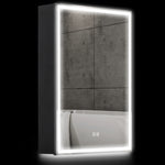 Bathroom Cabinet With Mirror, Led Lights And Demister Pad