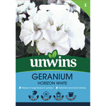 Geranium Seeds 'horizon White | 8 Seeds | White