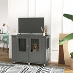 Dog Crate End Table W/ Magnetic Door - Small Dogs
