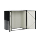 5.5x3ft Garden Metal Tool Shed Outdoor Patio Storage House