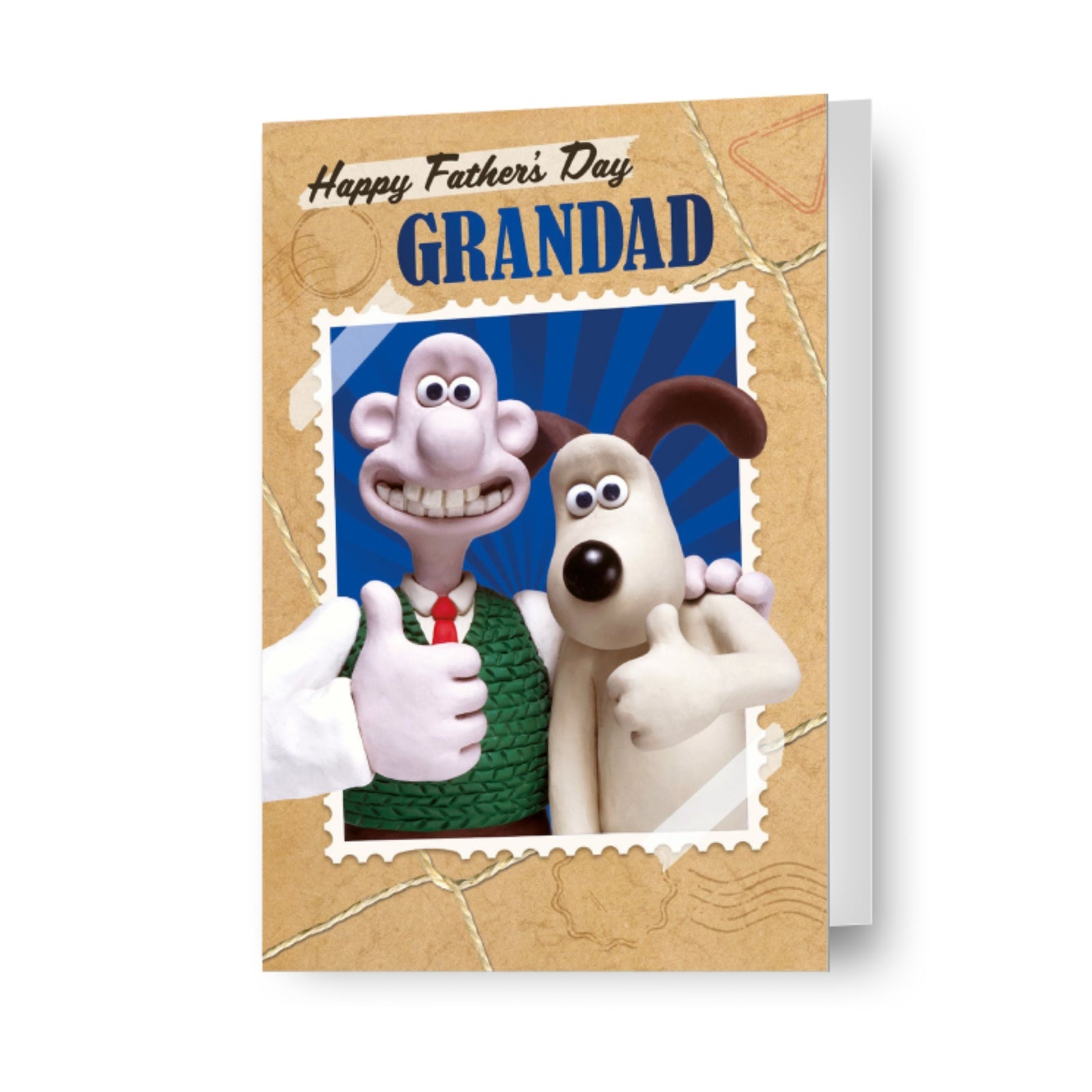 Wallace and Gromit Grandad' Father's Day Card Official Product