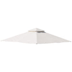 Gazebo Canopy Replacement Cover 3 X 3(m) 2-tier Roof Top