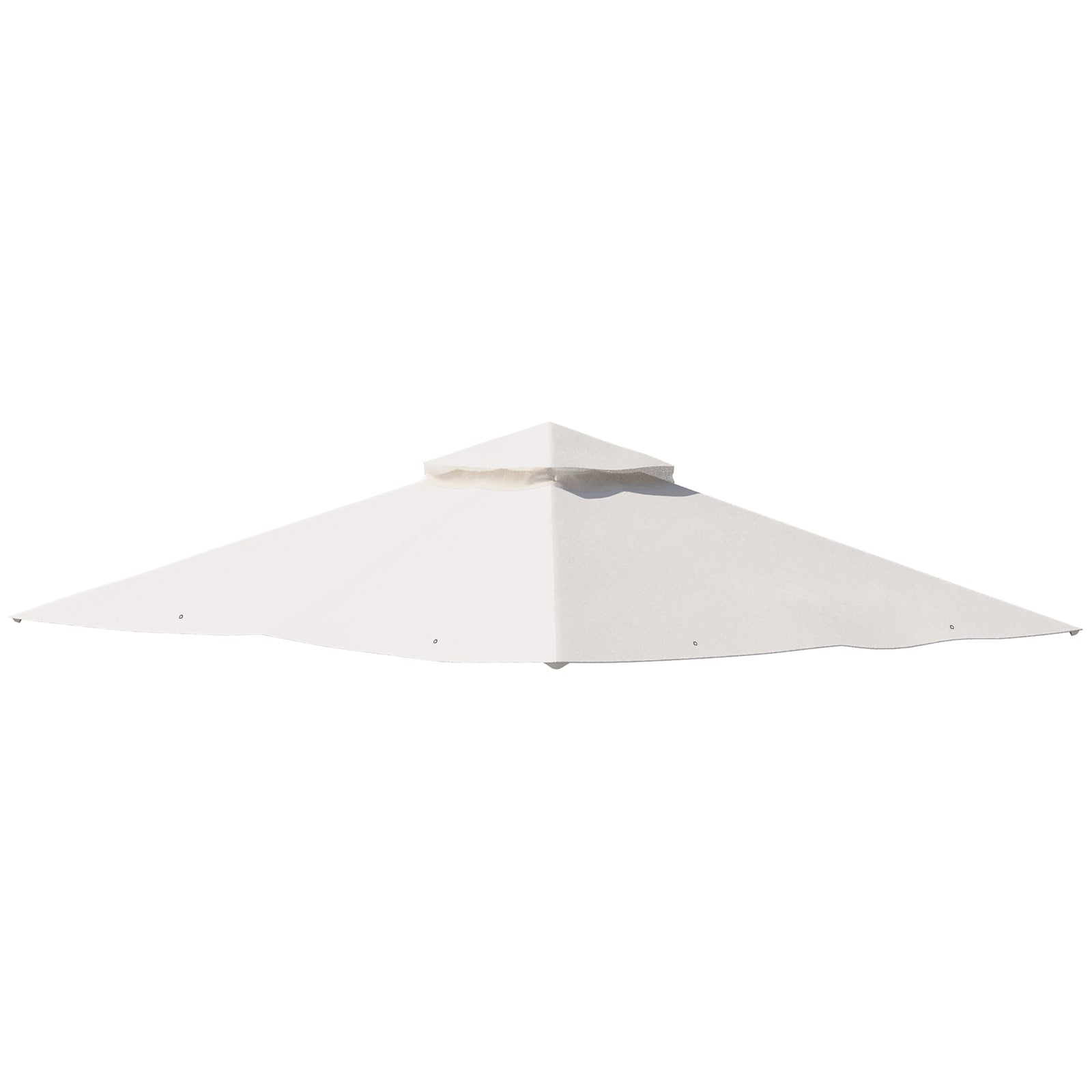 Gazebo Canopy Replacement Cover 3 X 3(m) 2-tier Roof Top