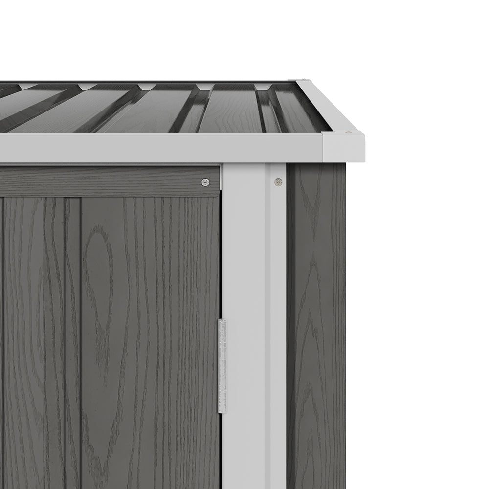 3 X 3ft Outdoor Metal Garden Storage Shed
