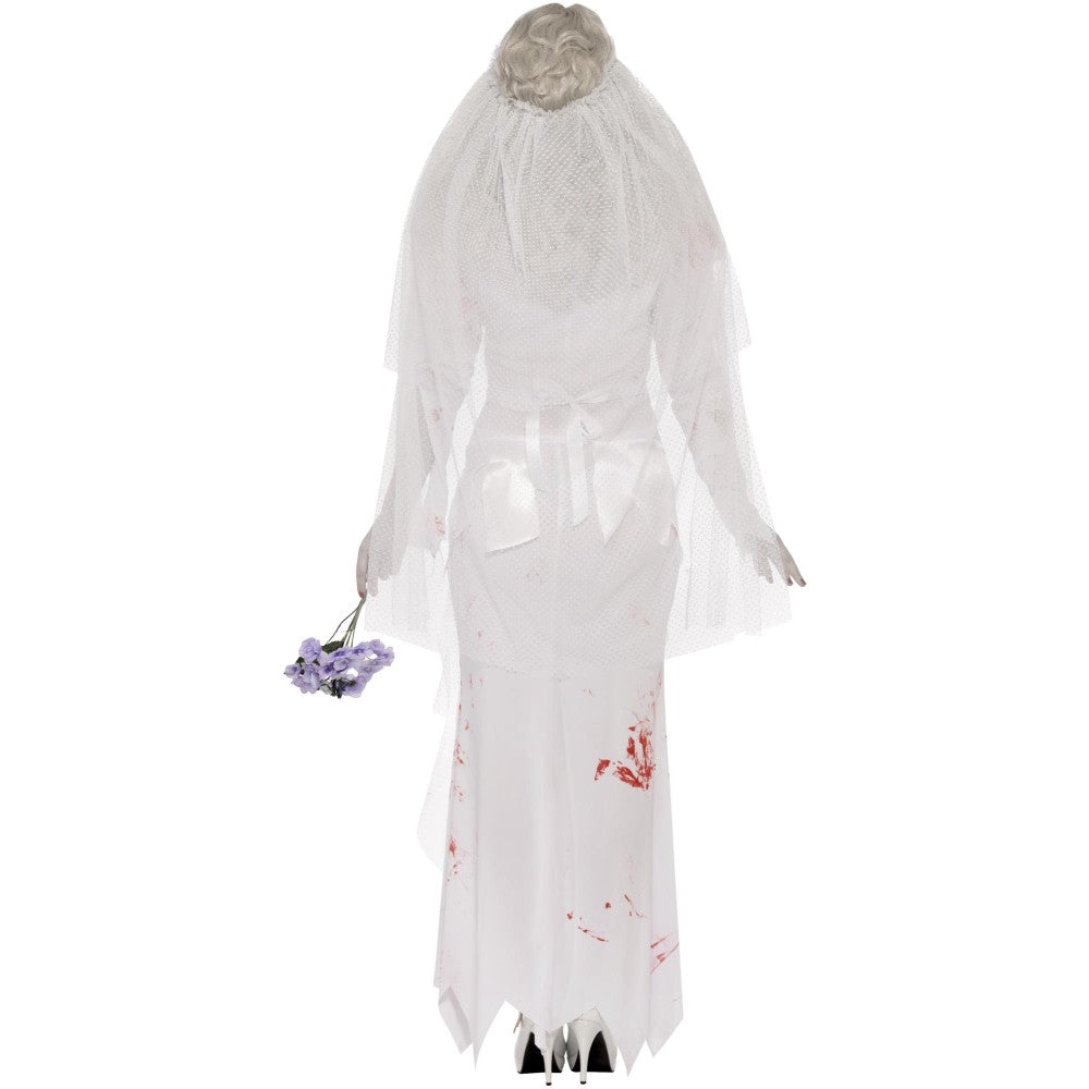 Zombie Bride Adult Women's Costume | Large