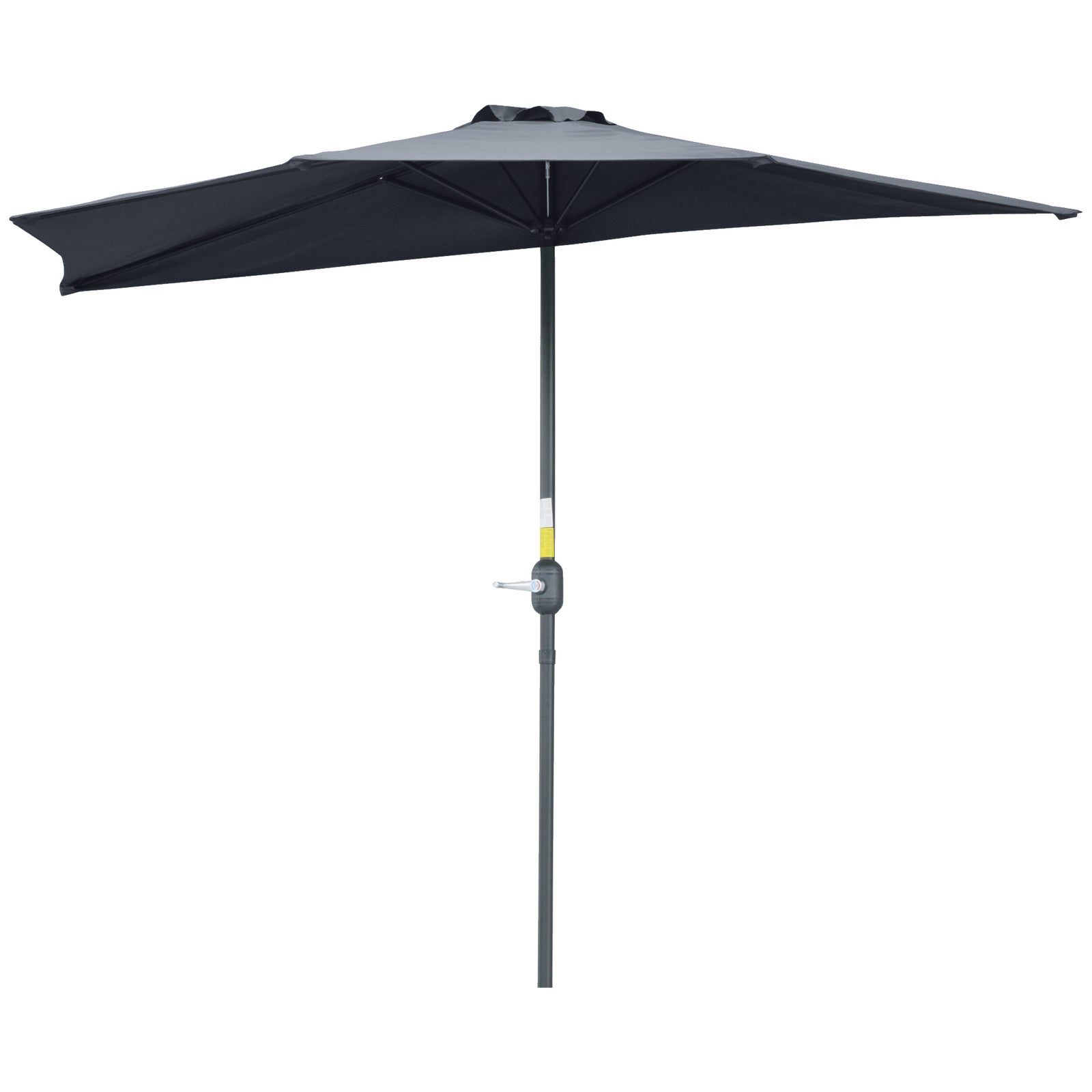 2.7m Half Round Parasol Balcony Shade
