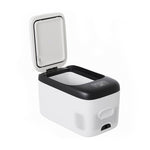 16l / 23l Portable Car Fridge Freezer Compressor Refrigerator With Display Down To -20℃ | Large | White