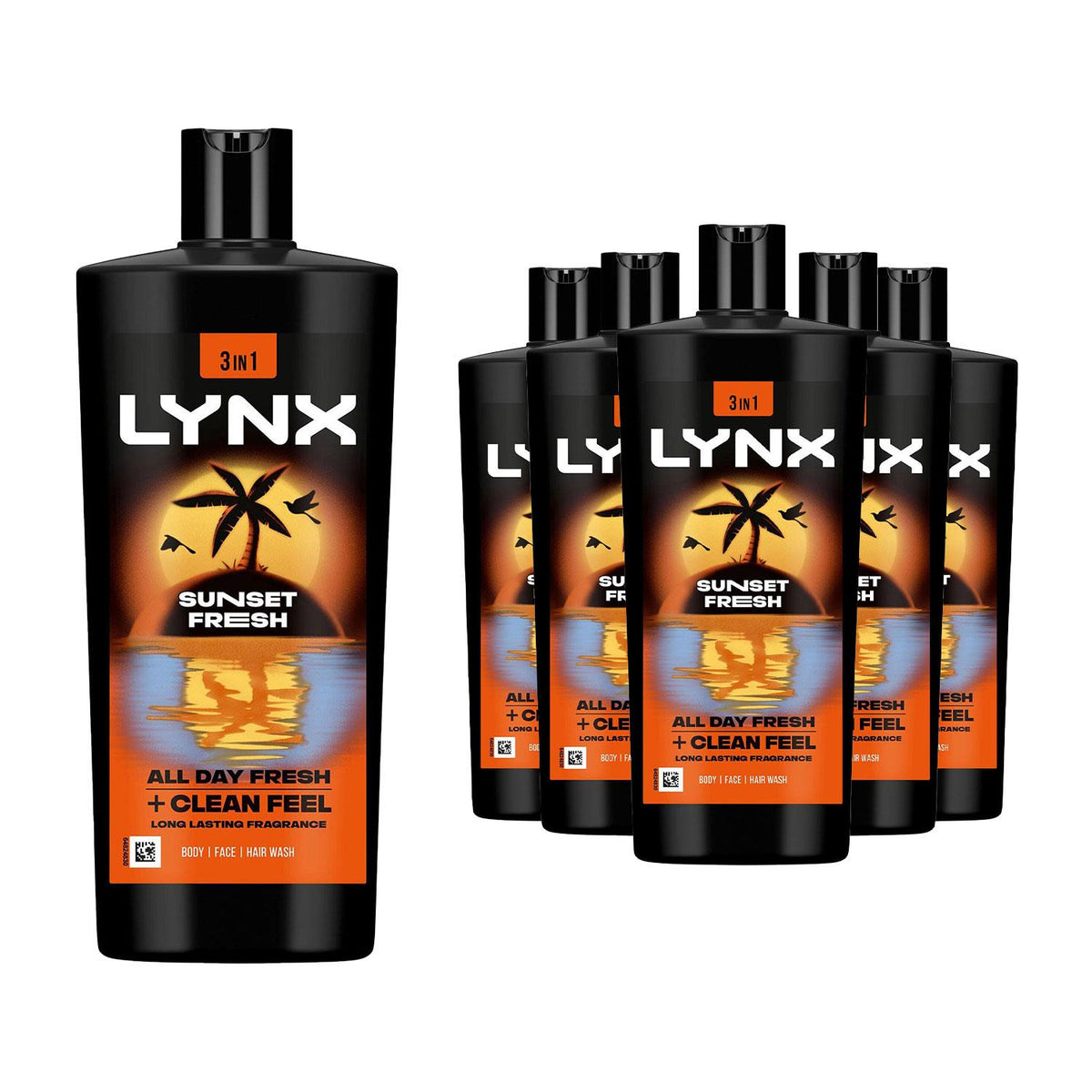 Xxl Body Wash Sunset Fresh 72h Sweat Protection 700ml | Set of 12