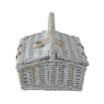 Wicker Provence Mini Farmhouse Empty Picnic Basket