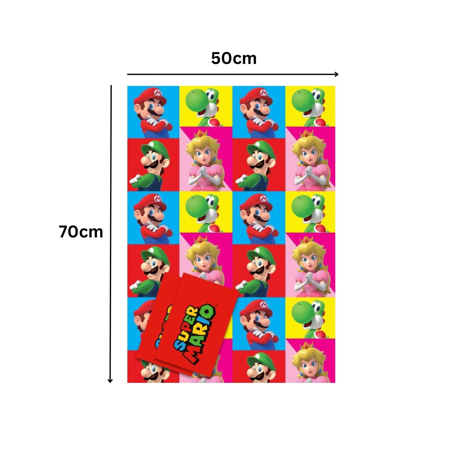 2 Sheets & 2 Tags Wrapping Paper