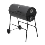 Living and Home Outdoor Garden Charcoal Grill With Wheels