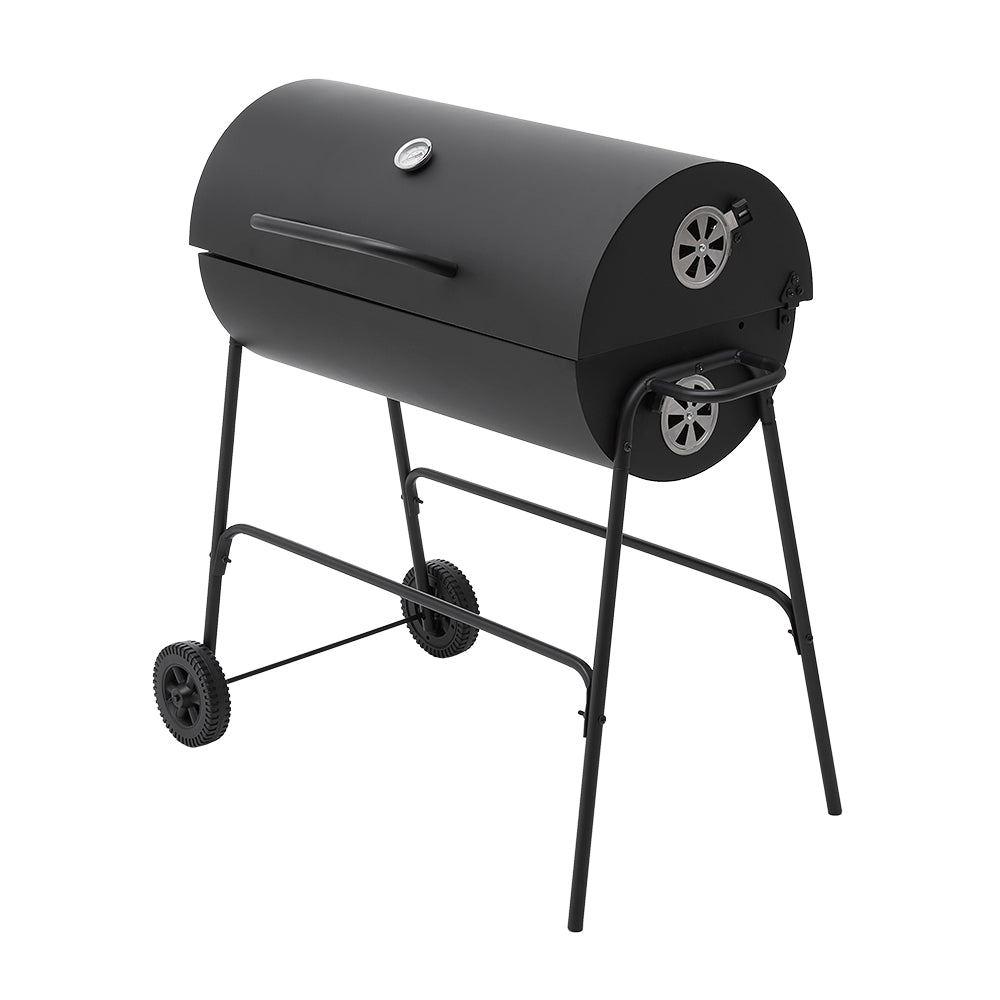 Living and Home Outdoor Garden Charcoal Grill With Wheels