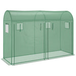 Tomato Greenhouse W/ Double Doors & Windows 3x1x2m