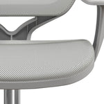 Office Chair, Swivel Wheels | Grey