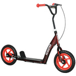 Kids Scooter With Adjustable Handlebar, Kick Scooter | Red