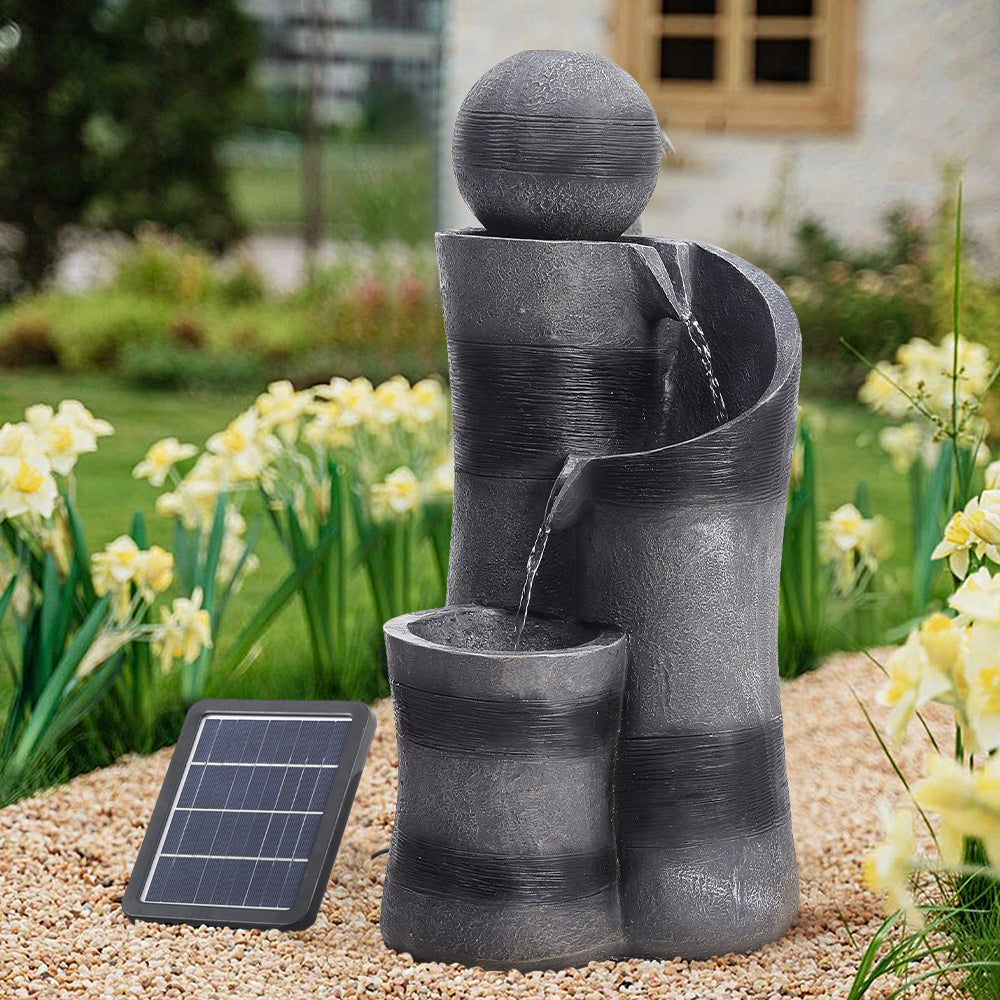 Outdoor Garden Solar-powered Water Fountain Decor