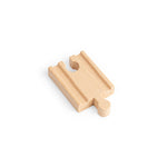 12 Mini Male/Female Track Pieces for Wooden Train Sets