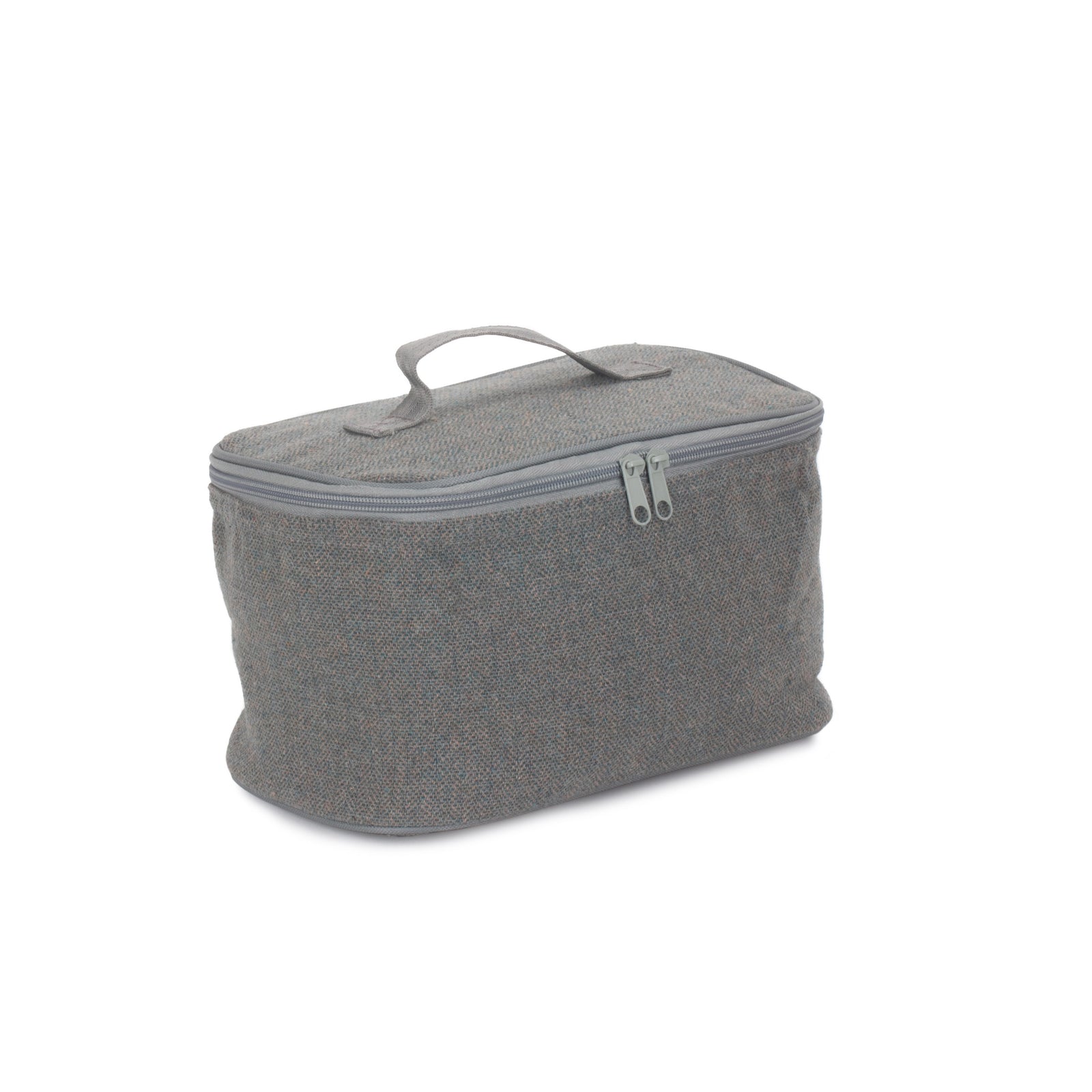 H166 Polyester Grey Tweed Chiller Bag