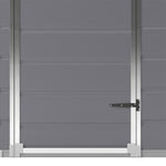 5x4ft Durable Outdoor Plastic Storage Shed With Floor – Weatherproof Garden & Patio Organizer For Tools & Equipment