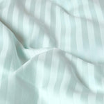 Egyptian Cotton Stripe Duvet Cover With Pillowcase, 330 Tc | Super King | Blue