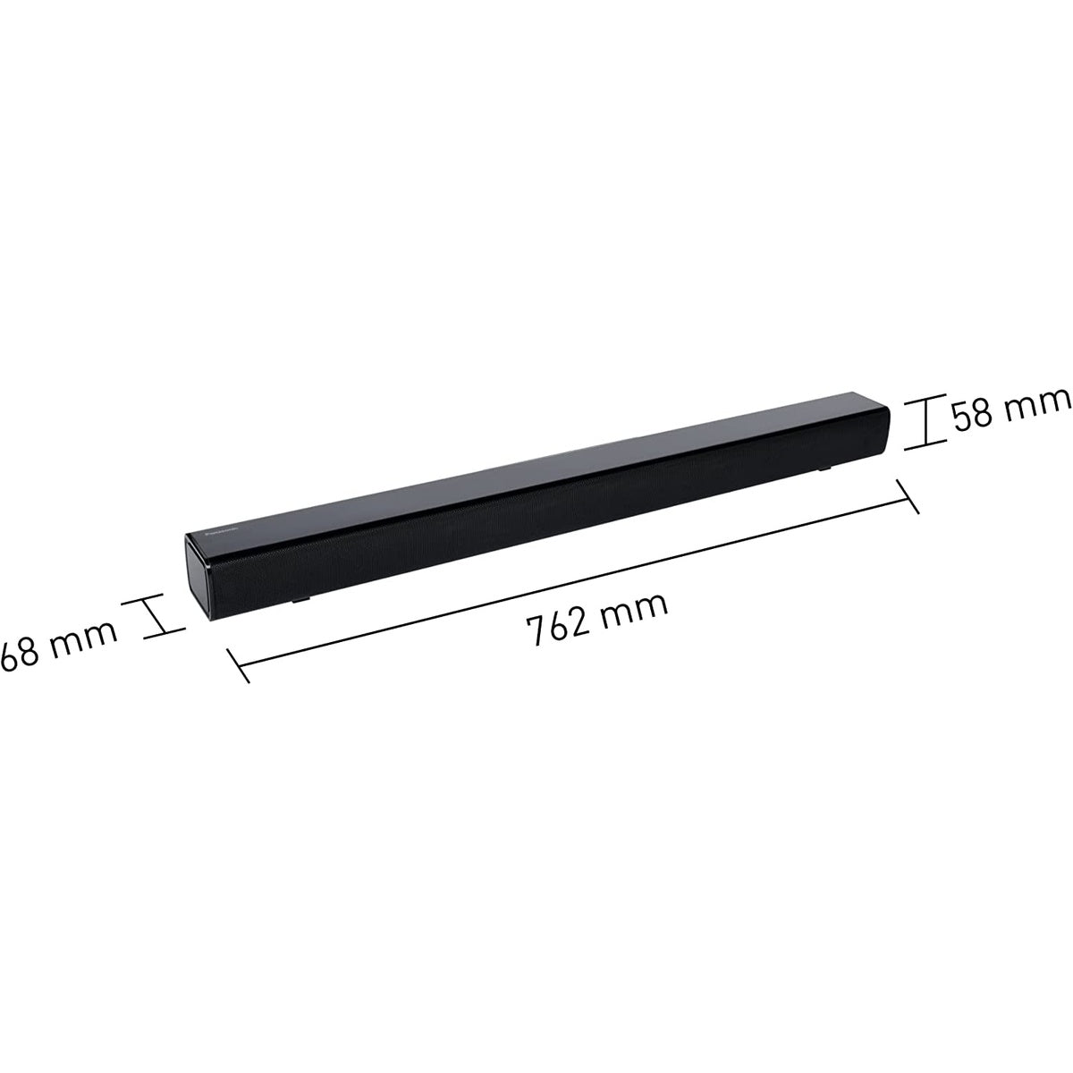 Sc-htb100 Dynamic 45w Slim Soundbar | Black