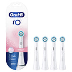 Io Gentle Care Toothbrush Refill Replacement Heads White, Pack Of 4