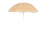 1.6m Hawaii Beach Sun Umbrella - Folding Parasol | Yellow