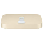 Aluminium Phone Dock Compatible With Eight-pin Devices | Gold
