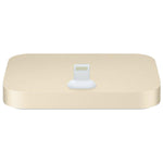 Aluminium Phone Dock Compatible With Eight-pin Devices | Gold