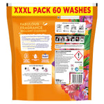3 In 1 Laundry Washing Detergent Capsules Passion Bloom | 180 Washes
