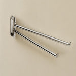 Double Towel Rail, Chrome, Micra Collection