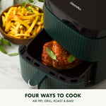 Silhouette Xl Air Fryer With 5l Capacity, Pfas-free Non-stick Coating | Green