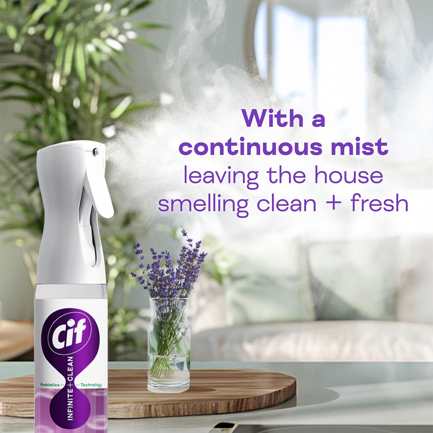 Infinite Clean All in One Cleaner Reload Lavender Eucalyptus, 6 Pk of 280ml