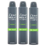 Men+care Fresh Antiperspirant Deodorant Spray For 48h Protection 200ml, 3pk