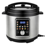 8l Smart Electric Pressure Cooker With Knob & Touch Screen, 1300w Multi Cooker, Non-stick Inner Pot