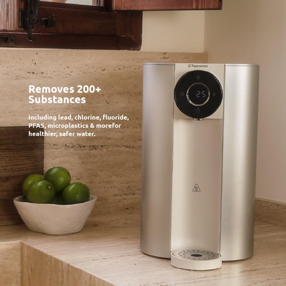 Tappwater Countertop Reverse Osmosis Water Filter, Instant Cool & Hot Water Dispenser