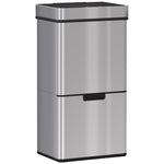Motion Sensor Rubbish Bin 3 Compartments Removable Lid