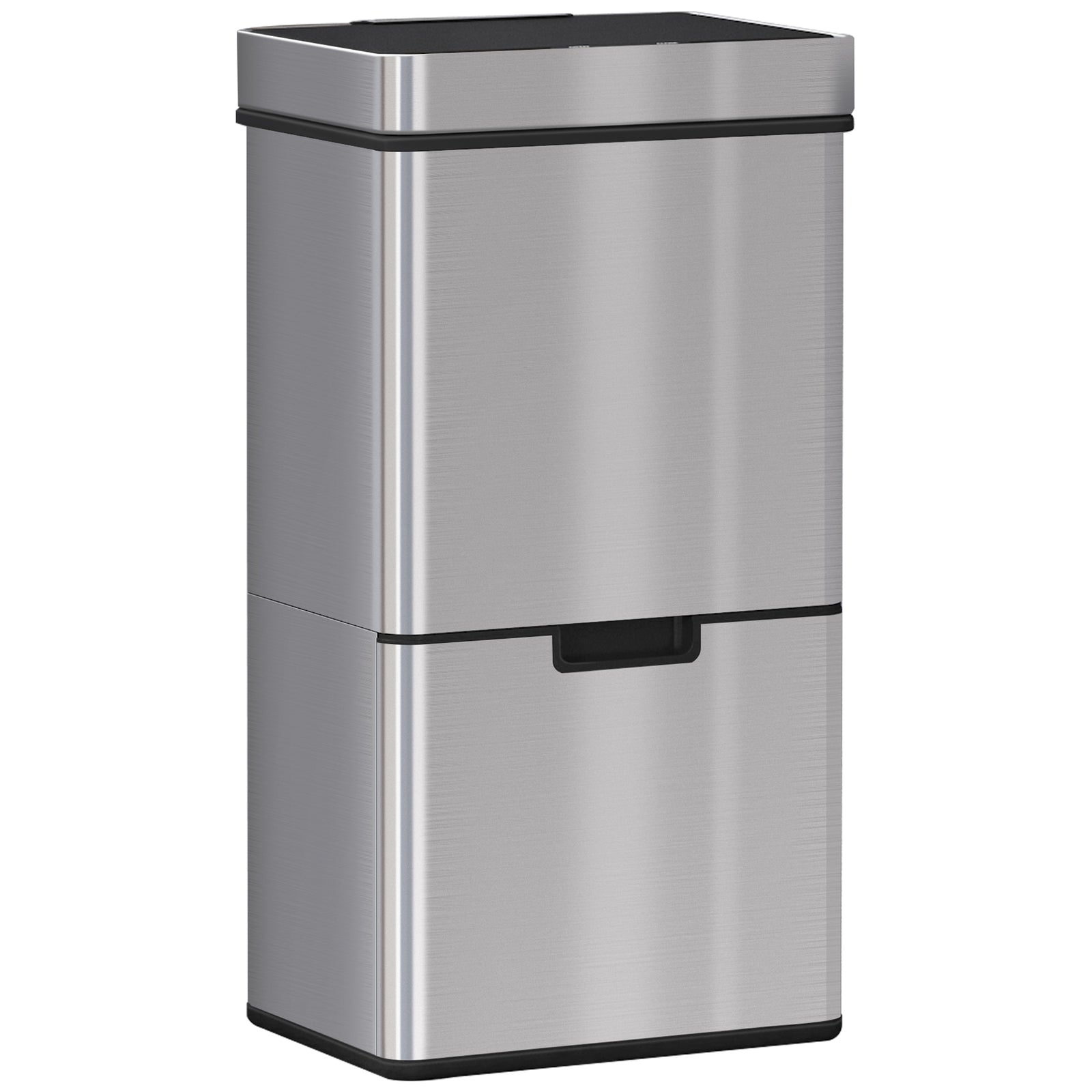 Motion Sensor Rubbish Bin 3 Compartments Removable Lid