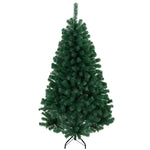 HOMCOM Artificial Christmas Tree With Hinged Design, 150cm Fir Tree