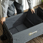 120l Festival Trolley, Folding & Compact | Gray