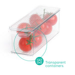 Fridge Storage Medium Containers Set Of 2
