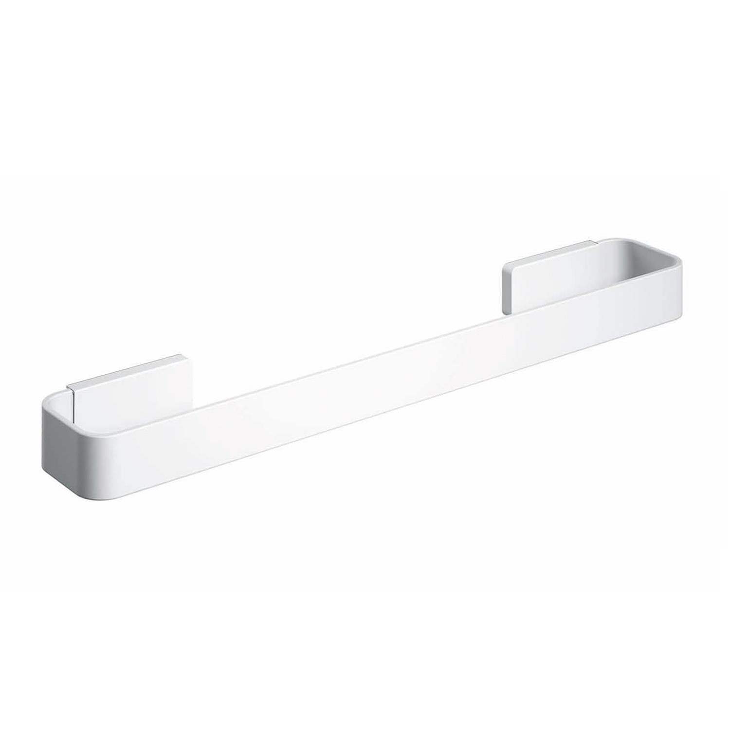 Towel Rail, White Matt, Wall-mounted, 40 Cm. Collection Nea