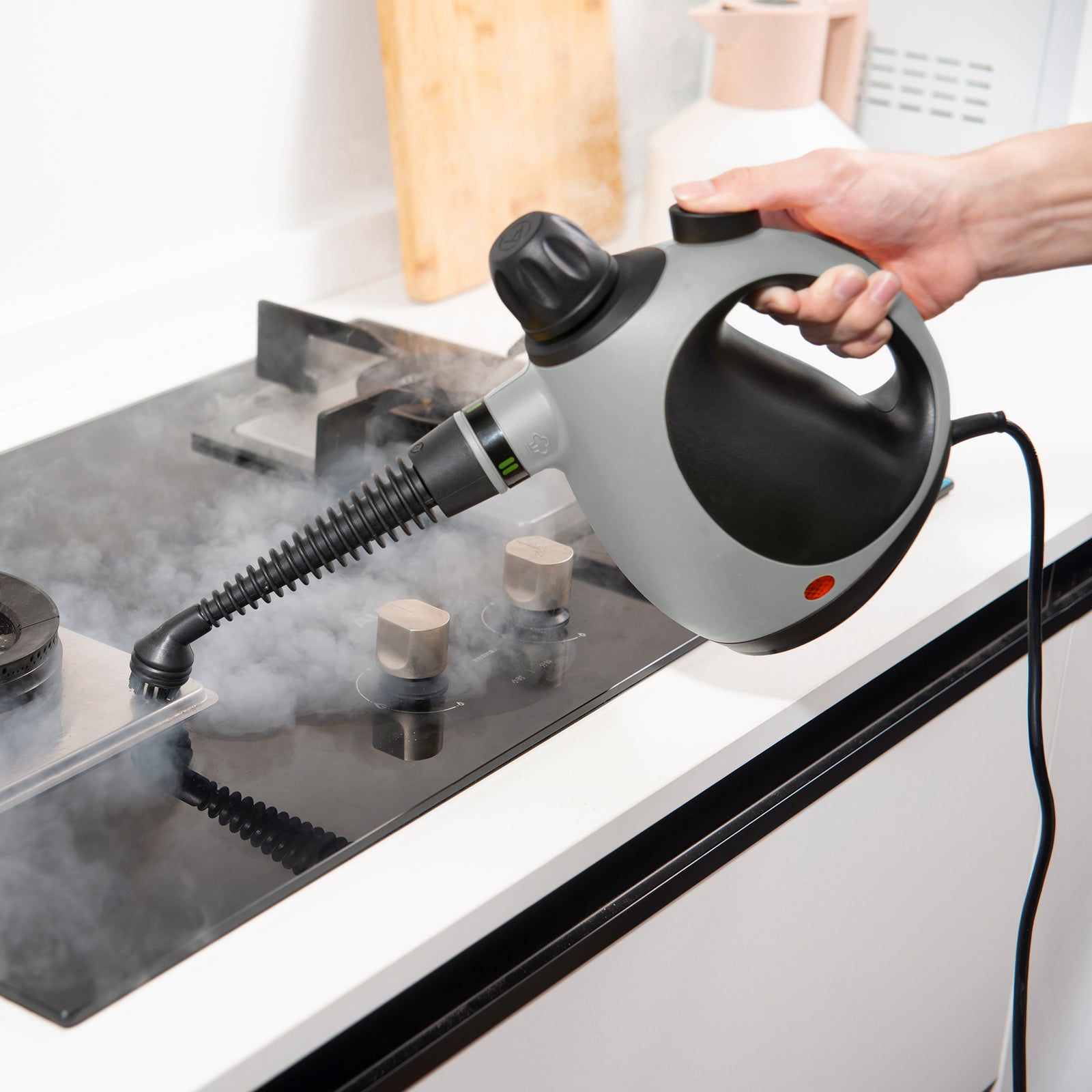 Handheld Steam Cleaner Multi-purpose Steamer 9 Pieces