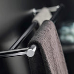 Double Towel Rail 59cm, Up To 10kg, Silver, Architect S+ Collection