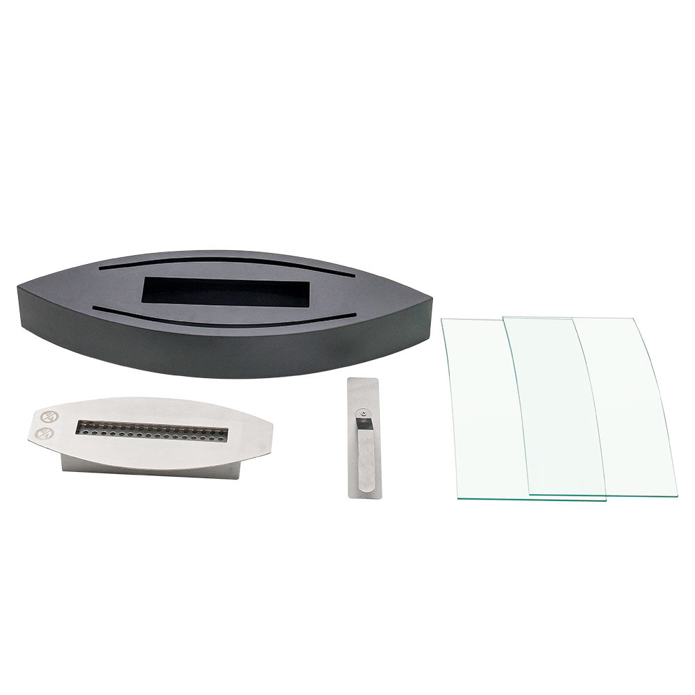 Unique Smokeless Stainless Steel Tabletop Ethanol Fireplace