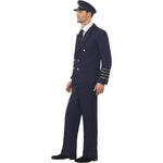 Pilot Costume, Navy Blue | Medium