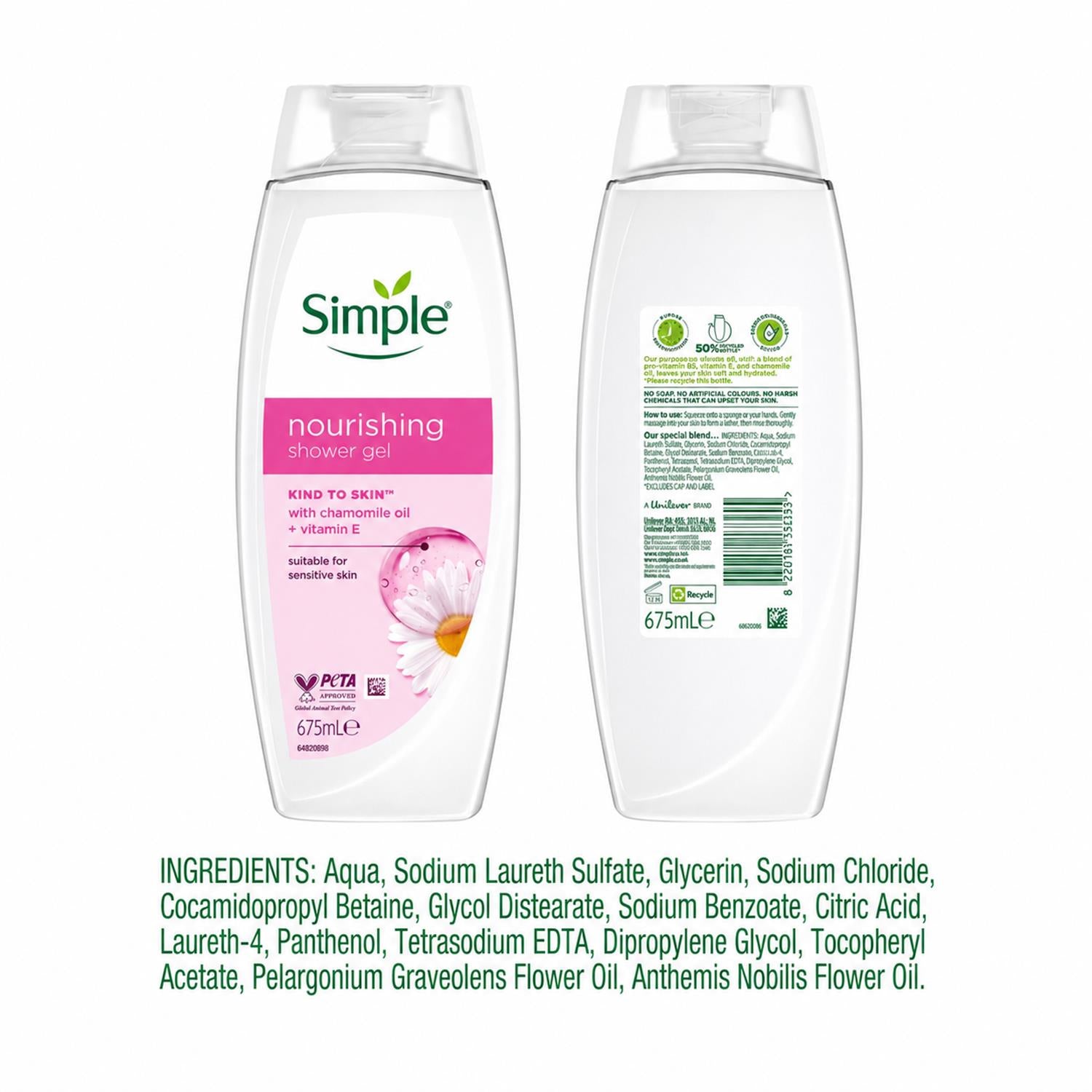 Nourishing Shower Cream 675ml Multipack | Set of 12