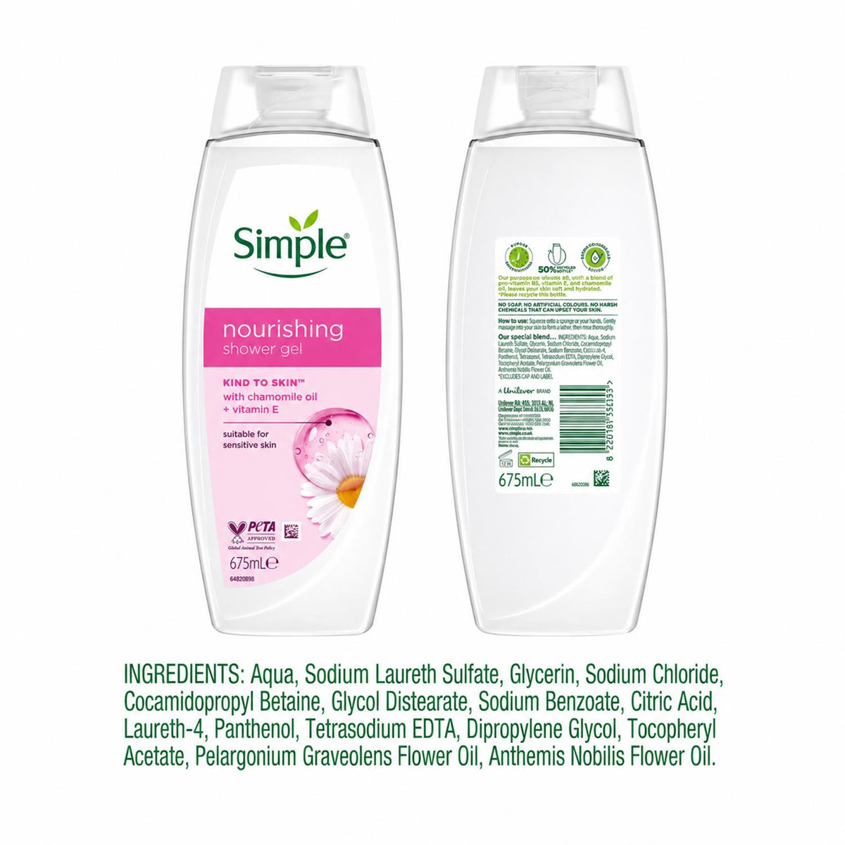 Nourishing Shower Cream 675ml Multipack | Set of 24