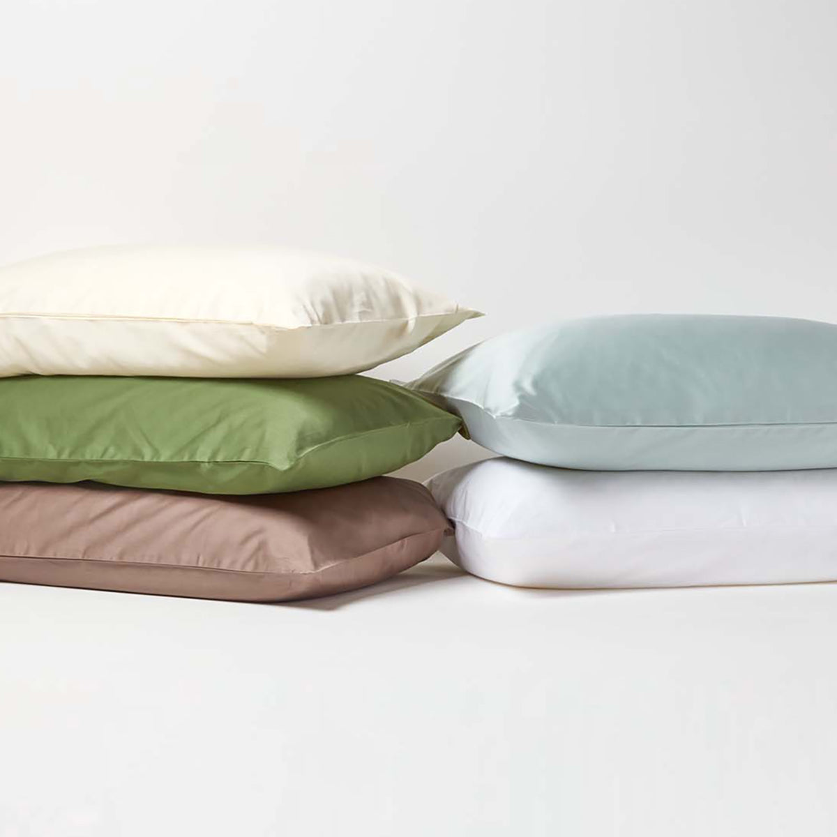 Organic Cotton Duvet Cover Set 400 Tc | Super King | White