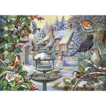 Winter Birds - Big 500 Piece Jigsaw Puzzle For Adults, With Extra Large Pieces
